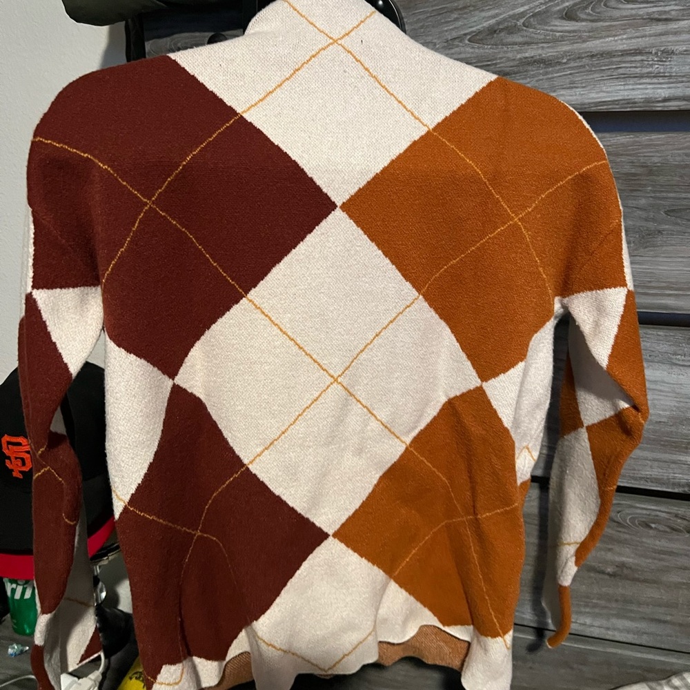 mock neck sweater